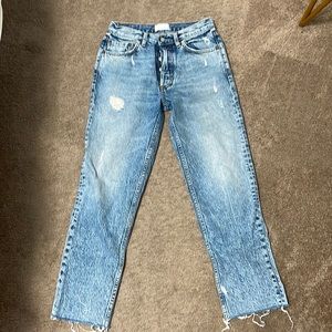 Boyish straight leg jeans